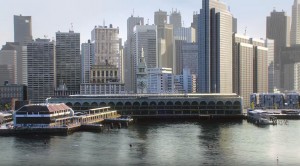 ferry building and embarcadero