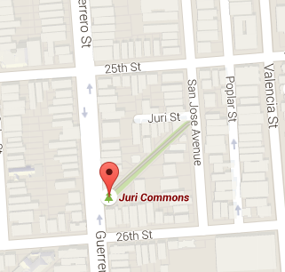 Location of Juri Commons