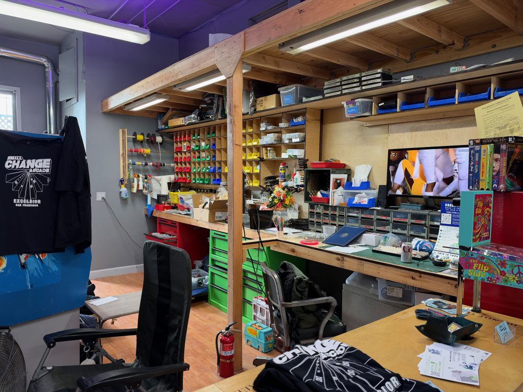 Workshop area